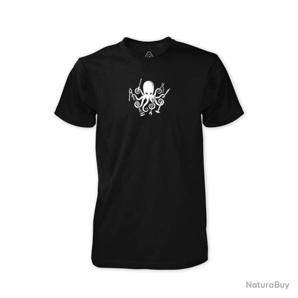 Lara Tactical T-Shirt Lara Tactical Kraken - Noir - M