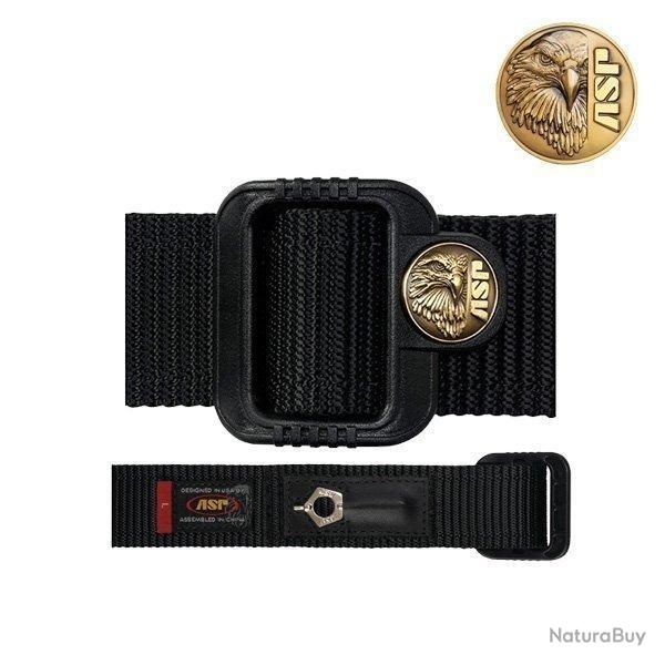 Belgian Police Logo Belt Gold 1.5" - M