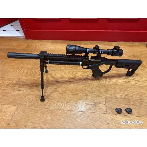 Carabine 5.5 mm (Plomb) NOTOS PCP Synth�tique 28J UMAREX + Lunette 3x9-40 + Pompe Main PCP 4500 PSI