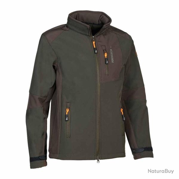 BLOUSON SOFTSHELL KAKI ENFANT KAKI 12A