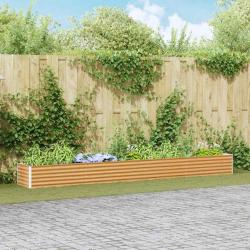 Jardini&egrave;re sur&eacute;lev&eacute;e 390 x 50 x 36 cm Acier galvanis&eacute;