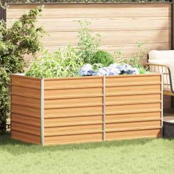 Jardini&egrave;re sur&eacute;lev&eacute;e Marron Clair 160 x 80 x 77 cm