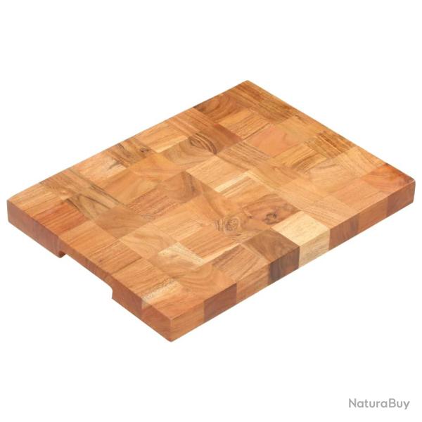 Planche � d�couper 40x30x3,8 cm Bois d'acacia massif