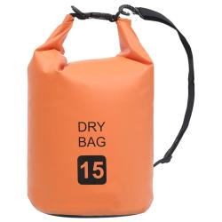 Sac sec Orange 15 L PVC
