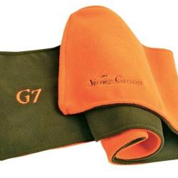 Echarpe fourreau polaire r&eacute;versible orange kaki Super Scarf  PRO HUNT