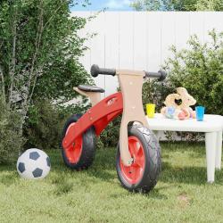 V&eacute;lo d'&eacute;quilibre pour enfants avec pneus pneumatiques rouge