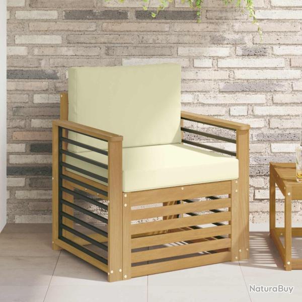 Ensemble de canap�s d'ext�rieur Polyester Blanc