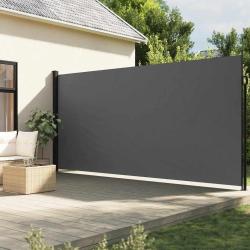 Auvent lat&eacute;ral r&eacute;tractable anthracite 220x600 cm