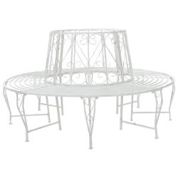 Banc d'Arbre 8-Nombre de places &Oslash; 160 x 89 cm Acier