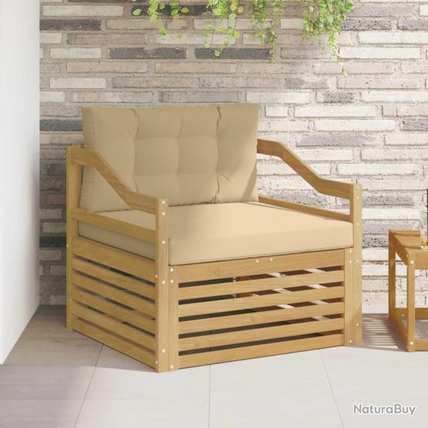 Canap� d'ext�rieur Blanc et Beige