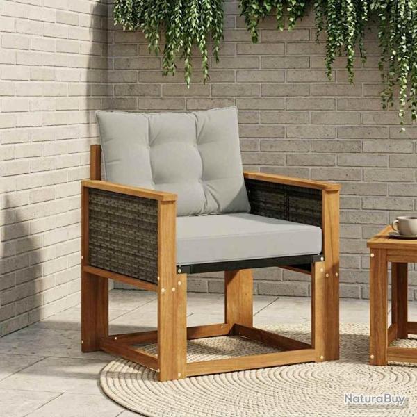 Canap� d'ext�rieur Bois d'Acacia Massif Naturel
