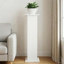 Support de Plante Blanc brillant 30,5 x 30 x 100,5 cm