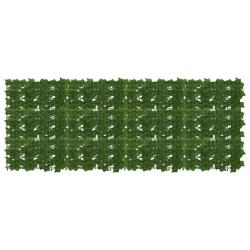 &Eacute;cran de balcon avec feuilles Vert 200 x 75 cm
