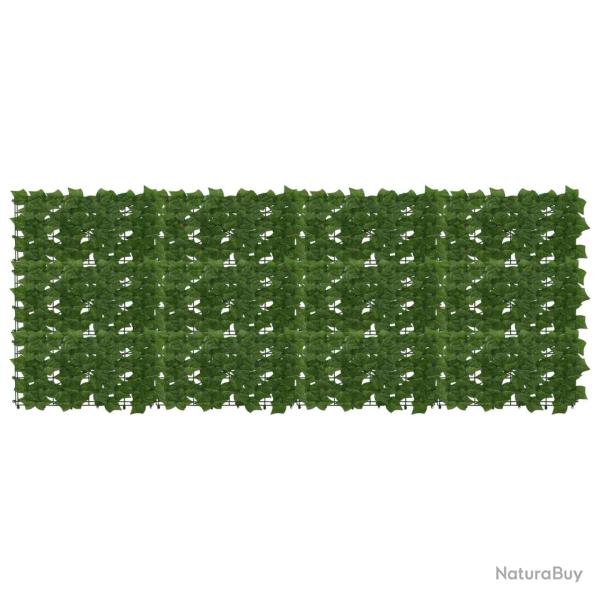 �cran de balcon avec feuilles Vert 200 x 75 cm