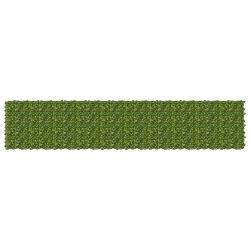 &Eacute;cran de balcon avec feuilles Vert et jaune 500 x 100 cm