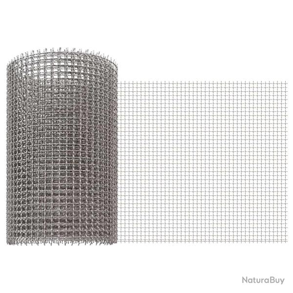 �cran en maille 20 x 500 cm 3 Mesh Acier Inoxydable 201 Argent�