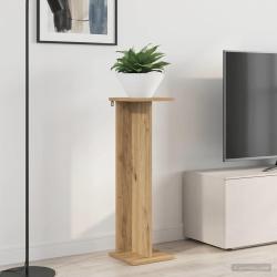 Support de Plante 2 pc Ch&ecirc;ne Artisanal 25 x 25,5 x 80,5 cm