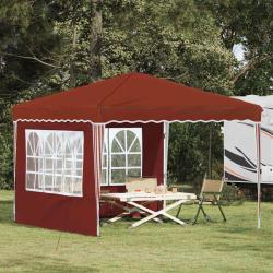 Tente de f&ecirc;te pop-up 288 x 288 x 245 cm Terre cuite
