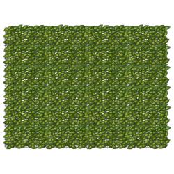 &Eacute;cran de balcon avec feuilles Vert et jaune 200 x 150 cm