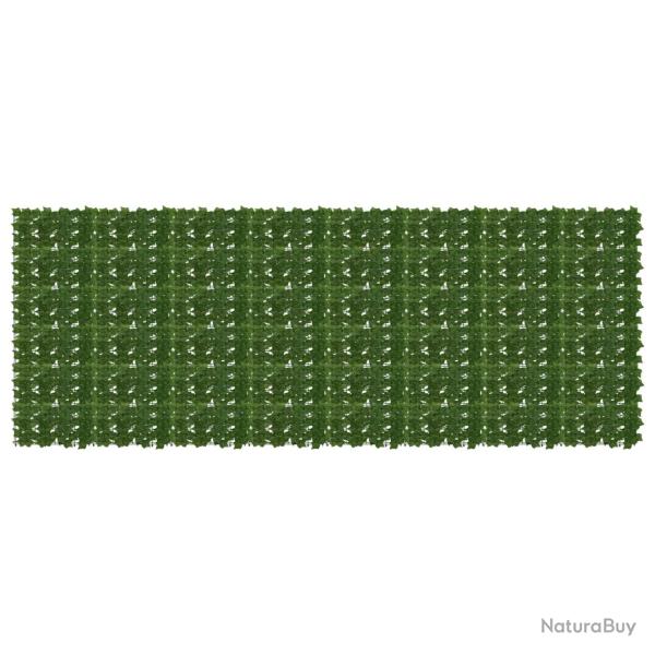�cran de balcon avec feuilles Vert 400 x 150 cm