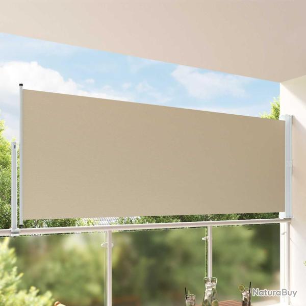 Auvent lat�ral 160 x 300 cm 100% polyester fer acier