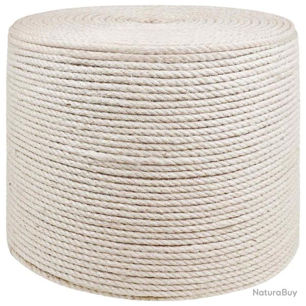 Fil en jute 4 Blanc Jute 100% Tossa