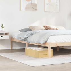 Bo&icirc;te de rangement avec fen&ecirc;tre transparente 2 pcs Cr&egrave;me