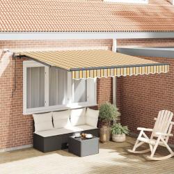 Auvent r&eacute;tractable Multicolore 300 x 250 cm Polyester