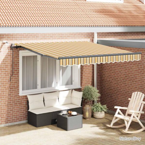 Auvent r�tractable Multicolore 300 x 250 cm Polyester