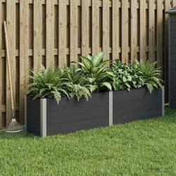 Jardini&egrave;re sur&eacute;lev&eacute;e Noir 250 x 50 x 54 cm