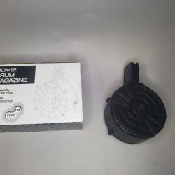 CHARGEUR TAMBOUR 21 COUPS DERYA POUR MK12 CAL. 12