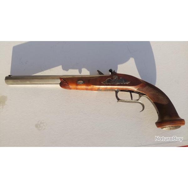 Pistolet LEPAGE silex ray� cal.44