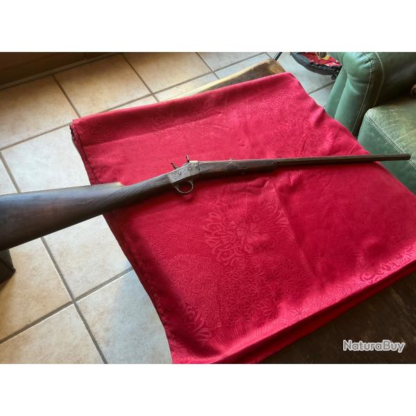 Carabine � chien ext�rieur style rolling block en 22 bosquette