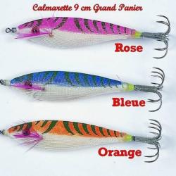 Calmarette sea squid calmarette 9cm grand panier tissu orange