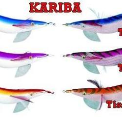 Kariba turlutte kariba 9cm 10 gr tissu bleu