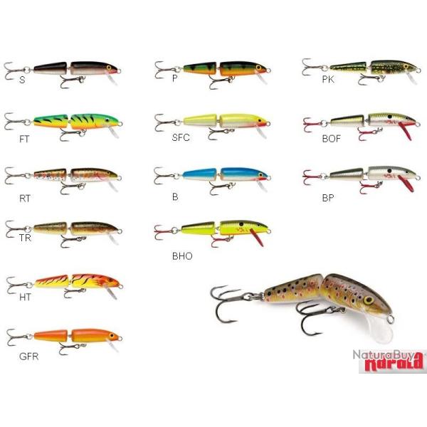 Jointed rapala jointed j09 gfr