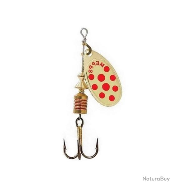 Cornet mepps comet points rouges or n�3
