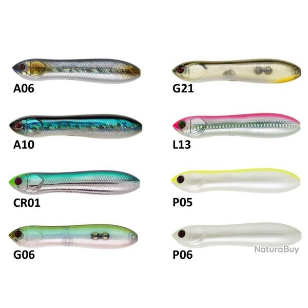 Mousty sakura mousty 95mm 14g 100 stripped shad