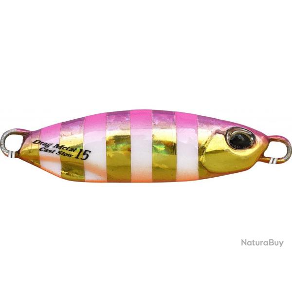 Drag metal cast slow duo drag metal cast slow 30g pink gold zebra glow
