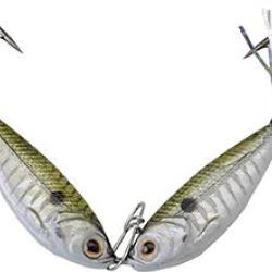 Rotashad 10GRS up n down rotashad 10g green back - silver tail