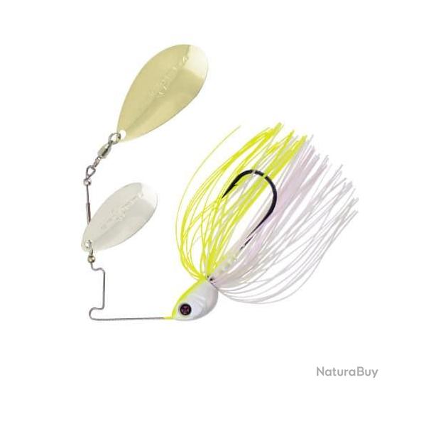 Cajun Spinnerbait dw 3/8 oz - 10.5g sakura cajun spinnerbait dw 3/8 oz - 10.5g - jc2 white/chart