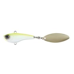 Crazee Salt Spin Tail 45mm 29gr crazee salt spin tail 45 mm 29gr chartreuse back pearl