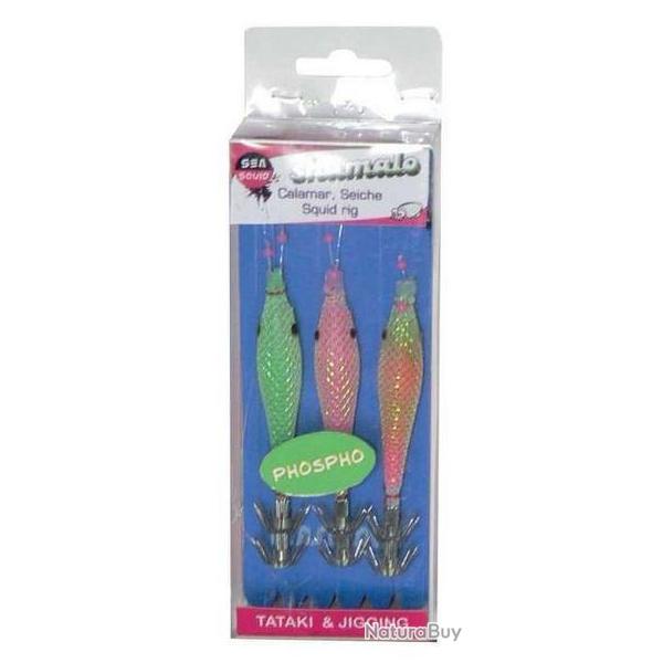 Bdl 3x Turluttes Shamalo 6 & 9cm flashmer bdl 3x turluttes shamalo 6 cm - assorties