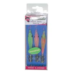 Bdl 3x Turluttes Shamalo 6 & 9cm flashmer bdl 3x turluttes shamalo 9 cm - assorties