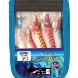 Kit x5 Turluttes Flottantes & Plongeantes flashmer kit x5 turluttes plongeantes