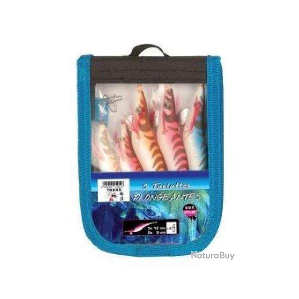 Kit x5 Turluttes Flottantes & Plongeantes flashmer kit x5 turluttes plongeantes
