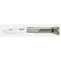 Couteau pliant OPINEL horizon N&deg;08 kaki gris galet