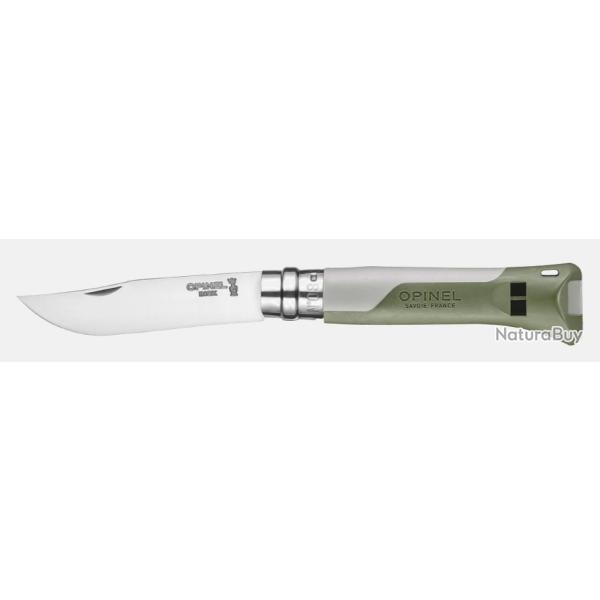Couteau pliant OPINEL horizon N�08 kaki gris galet