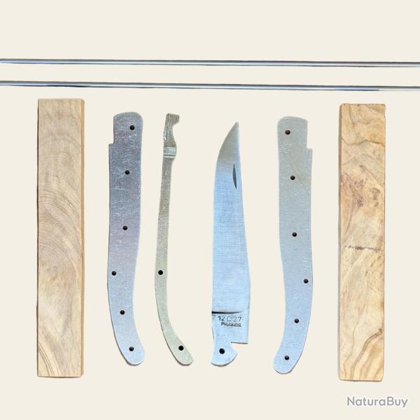 Couteau � fabriquer - kit avec plaquettes
