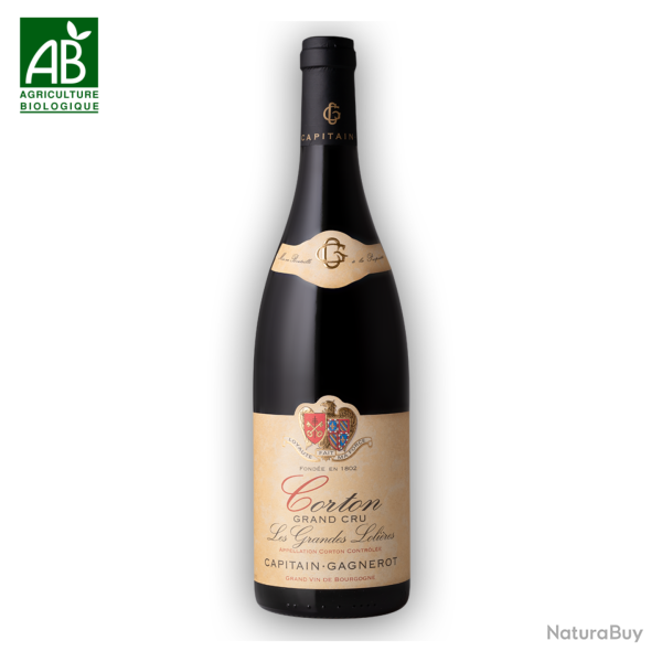 Corton Grand Cru Rouge "Les Grandes Loli�res" 2022 - Capitain Gagnerot 75cl
